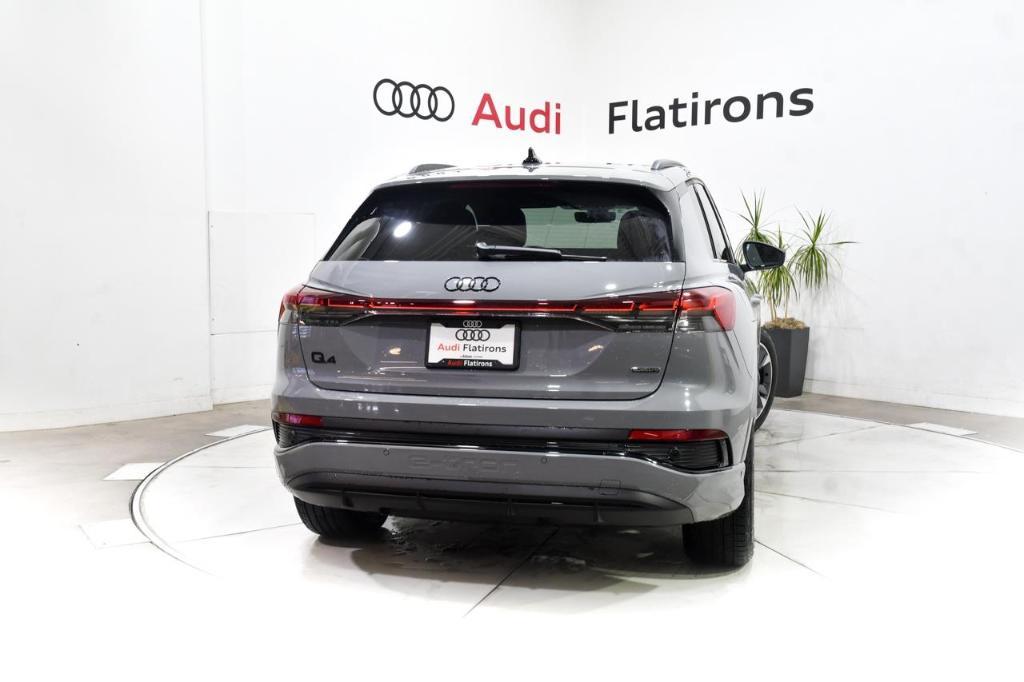 used 2024 Audi Q4 e-tron car, priced at $44,515