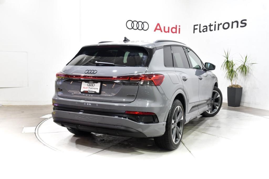 used 2024 Audi Q4 e-tron car, priced at $44,515