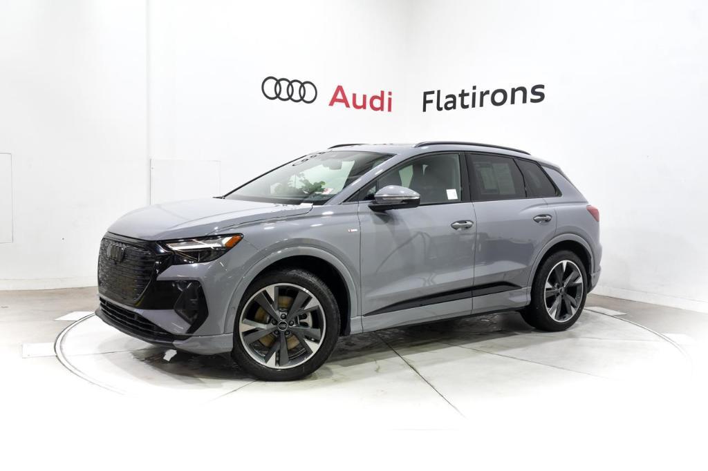 used 2024 Audi Q4 e-tron car, priced at $44,515