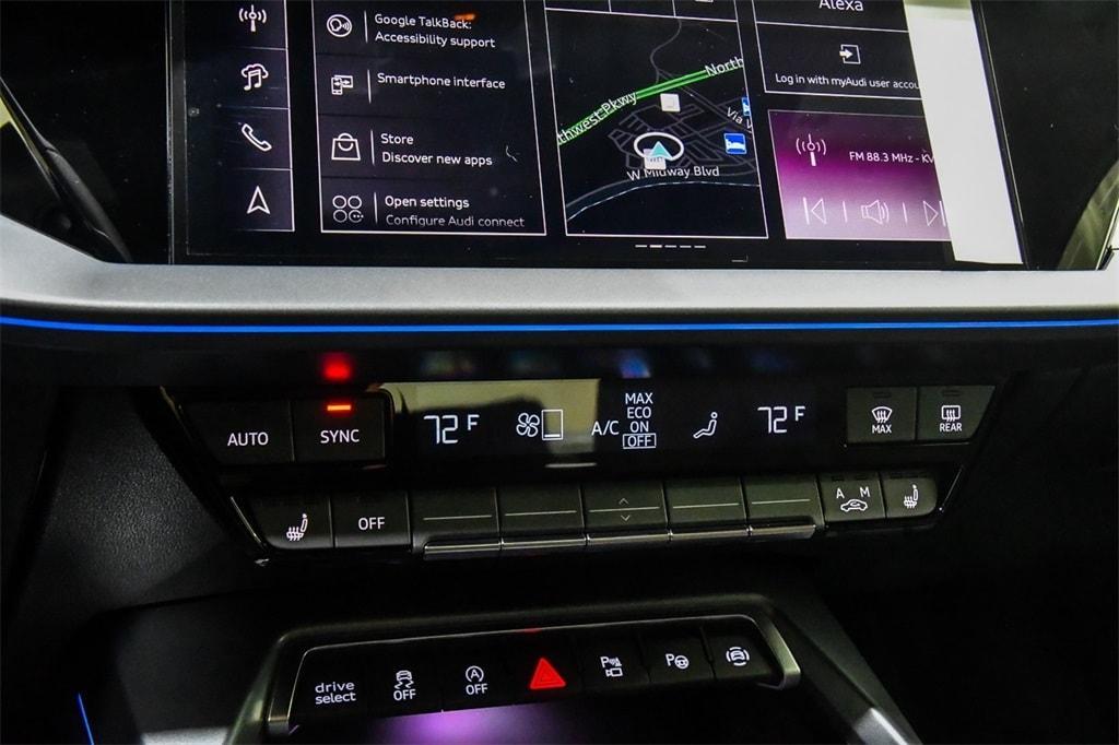new 2025 Audi A3 car, priced at $46,635