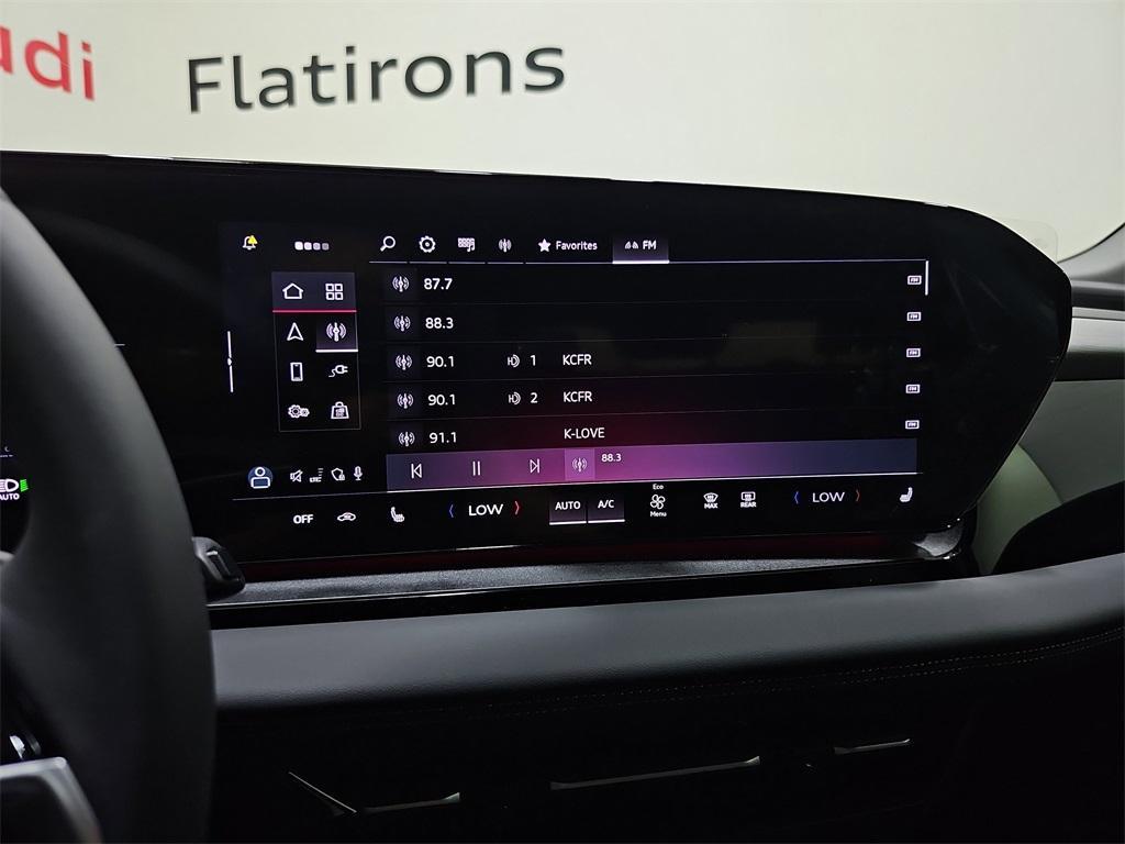 new 2025 Audi Q6 e-tron car, priced at $73,820