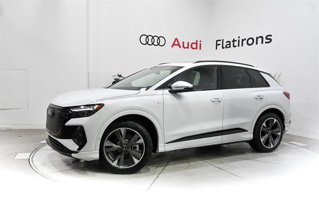 new 2024 Audi Q4 e-tron car, priced at $61,500