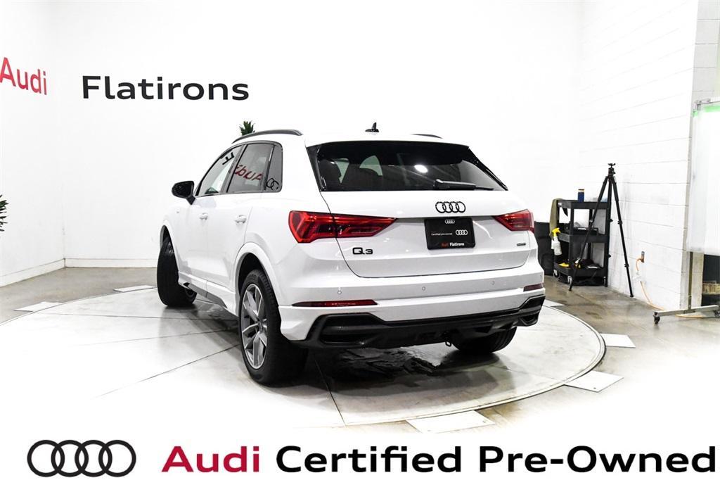 used 2023 Audi Q3 car, priced at $40,125