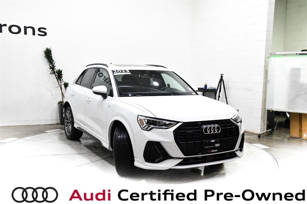 used 2023 Audi Q3 car, priced at $40,125