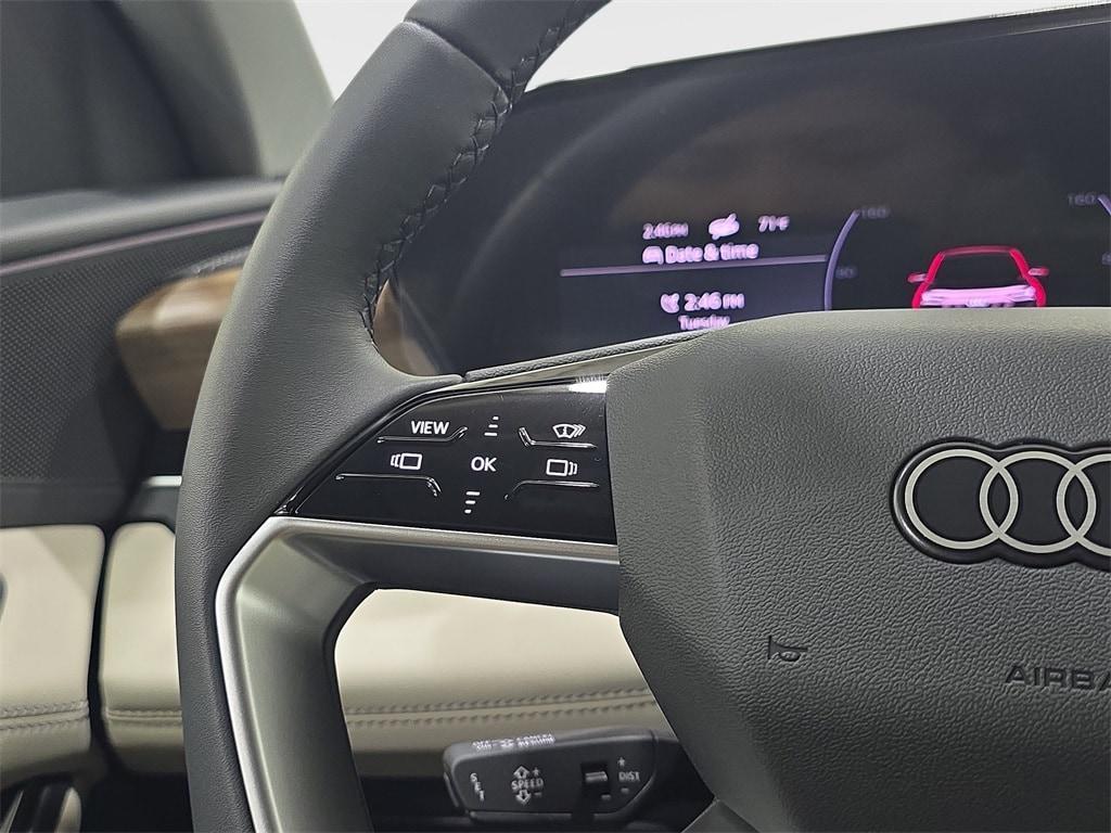 new 2025 Audi Q6 e-tron car, priced at $70,145