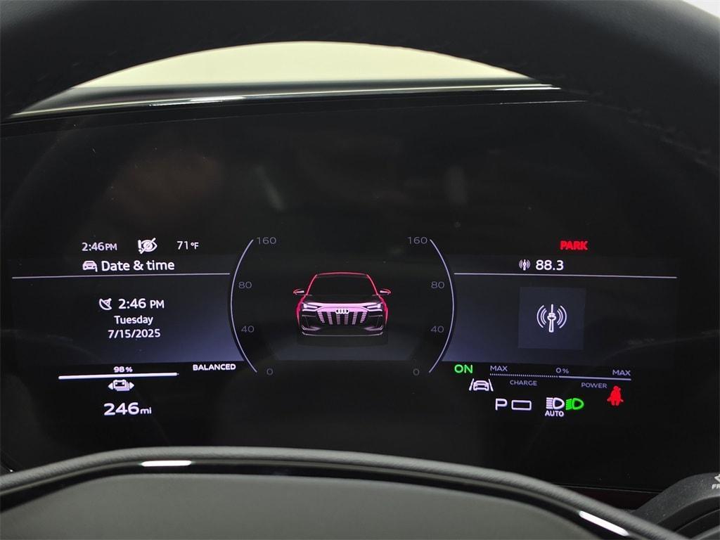 new 2025 Audi Q6 e-tron car, priced at $70,145