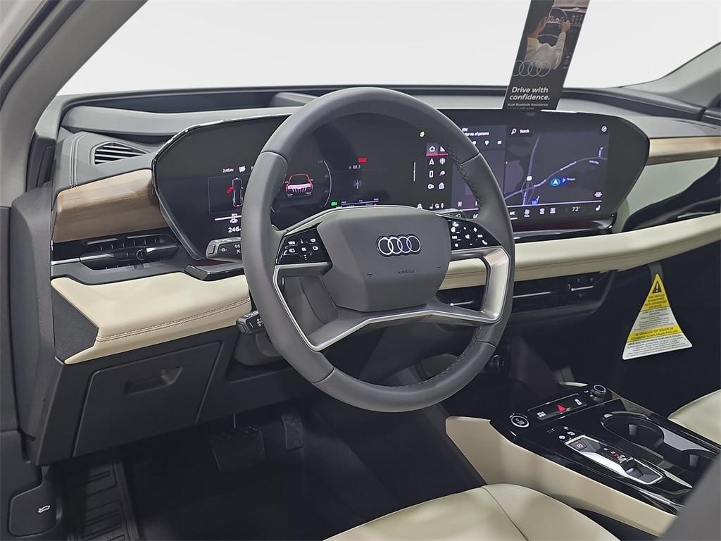 new 2025 Audi Q6 e-tron car, priced at $70,145