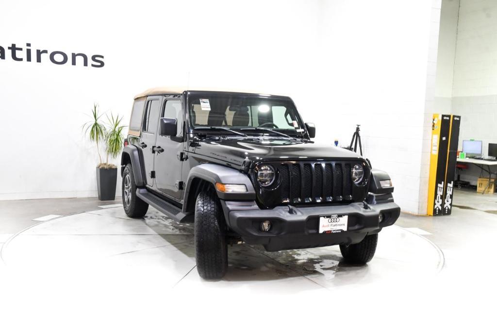 used 2020 Jeep Wrangler Unlimited car, priced at $28,475