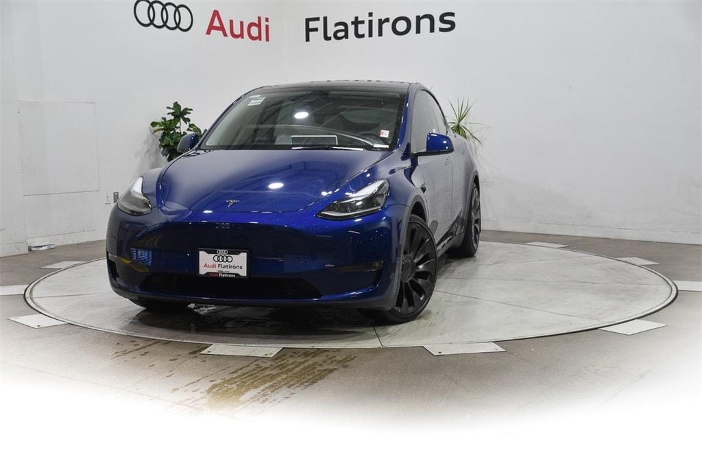 used 2023 Tesla Model Y car, priced at $34,990