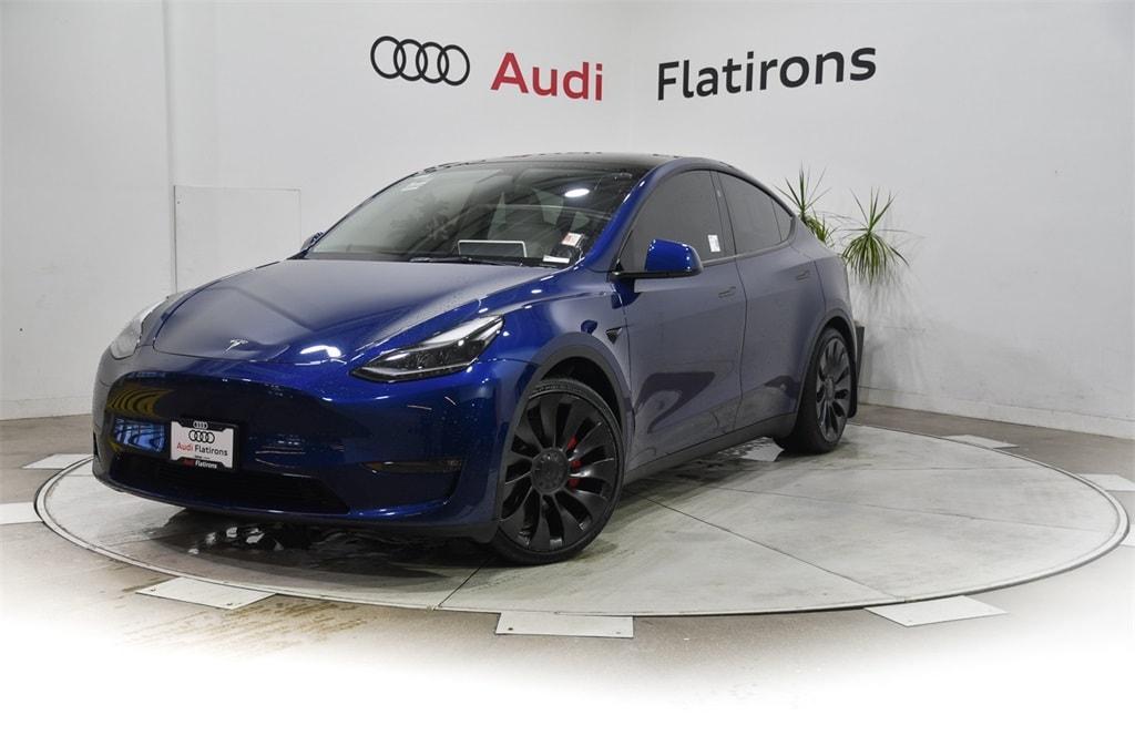 used 2023 Tesla Model Y car, priced at $34,990