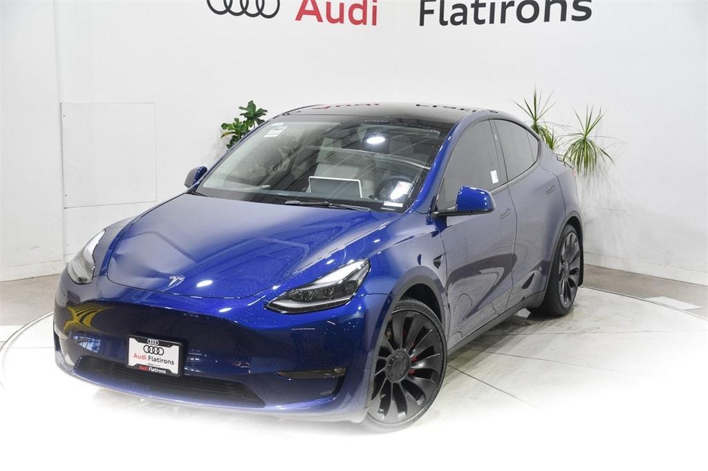 used 2023 Tesla Model Y car, priced at $34,990