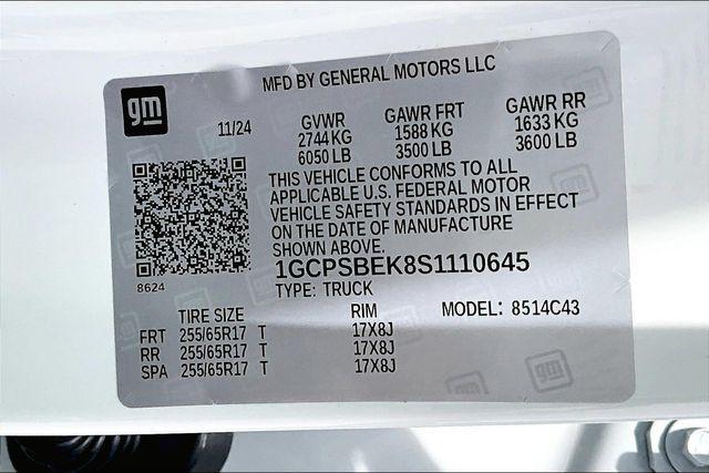 new 2025 Chevrolet Colorado car, priced at $33,590