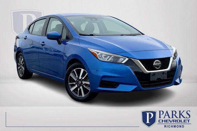 used 2021 Nissan Versa car, priced at $14,250