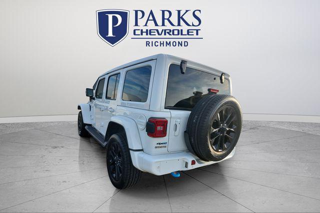 used 2021 Jeep Wrangler Unlimited 4xe car, priced at $31,000