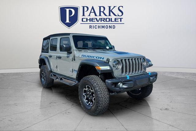 used 2022 Jeep Wrangler Unlimited 4xe car, priced at $32,900