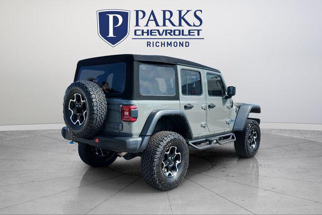 used 2022 Jeep Wrangler Unlimited 4xe car, priced at $32,900