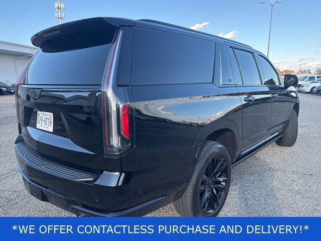 used 2021 Cadillac Escalade ESV car, priced at $60,000