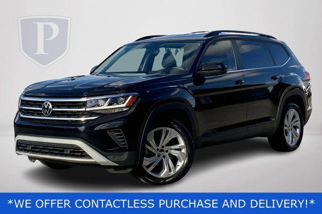 used 2021 Volkswagen Atlas car, priced at $27,000