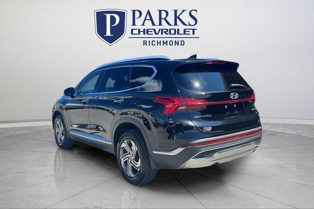 used 2021 Hyundai Santa Fe car, priced at $16,000