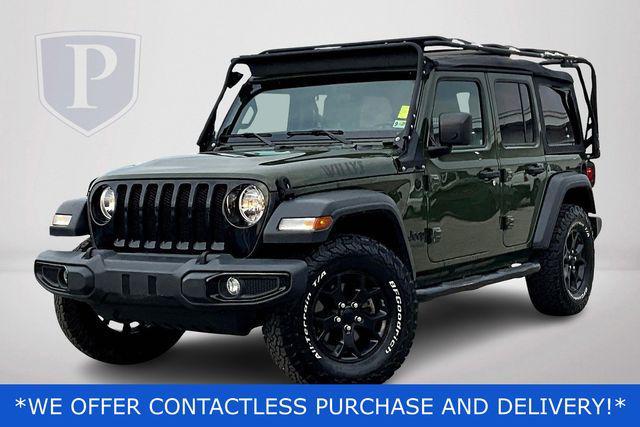 used 2020 Jeep Wrangler Unlimited car, priced at $26,000