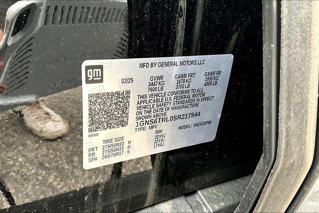 new 2025 Chevrolet Tahoe car, priced at $80,985