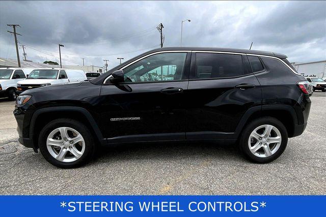 used 2023 Jeep Compass car, priced at $21,200