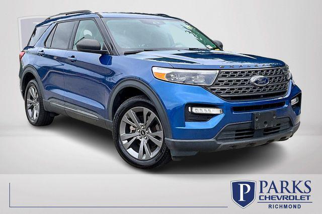 used 2021 Ford Explorer car, priced at $25,500