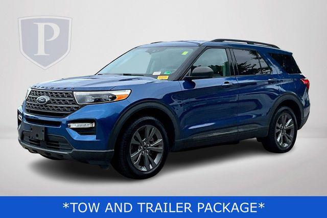 used 2021 Ford Explorer car, priced at $25,500