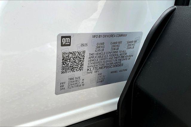new 2025 Chevrolet Trax car, priced at $24,700