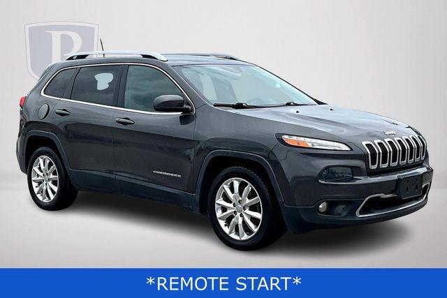 used 2016 Jeep Cherokee car, priced at $12,500