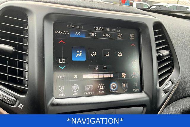 used 2016 Jeep Cherokee car, priced at $12,500