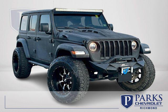 used 2018 Jeep Wrangler Unlimited car, priced at $25,500