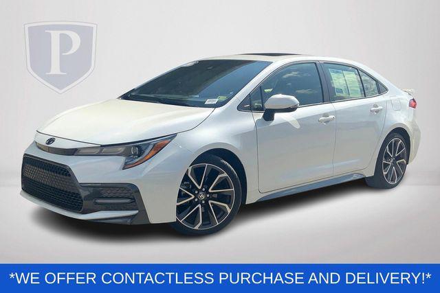 used 2021 Toyota Corolla car, priced at $20,000