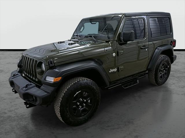 used 2021 Jeep Wrangler car, priced at $27,875