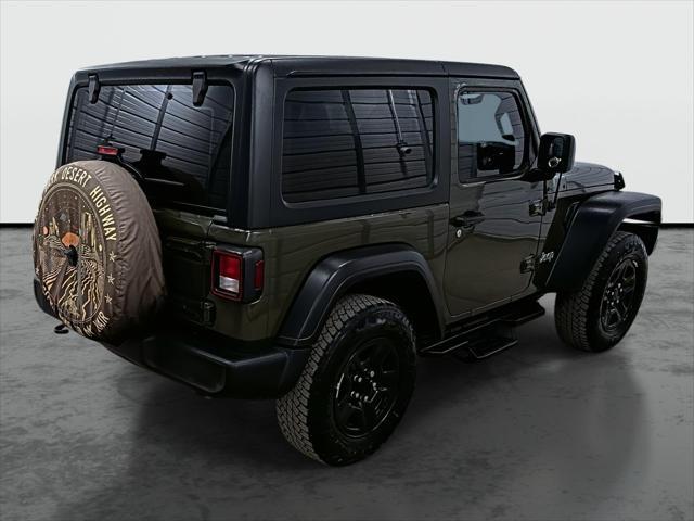 used 2021 Jeep Wrangler car, priced at $27,875