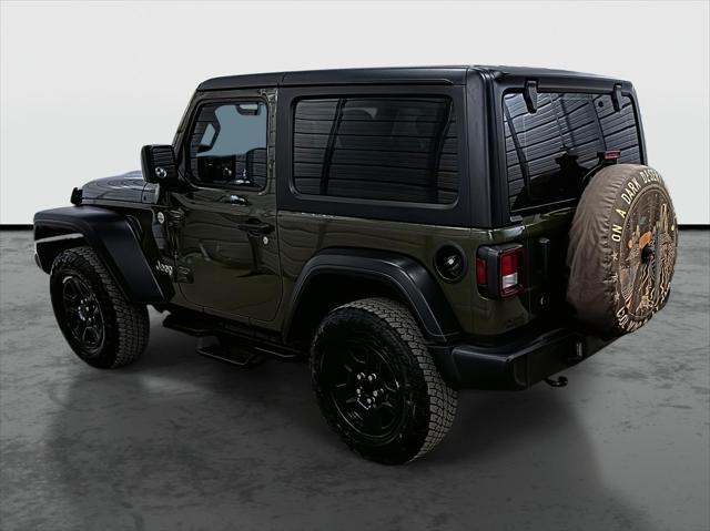 used 2021 Jeep Wrangler car, priced at $27,875