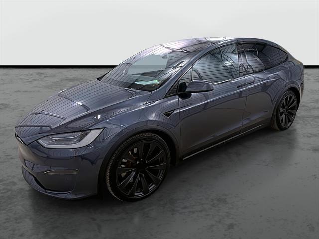 used 2022 Tesla Model X car, priced at $57,375