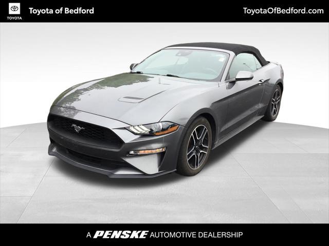 used 2021 Ford Mustang car, priced at $22,999