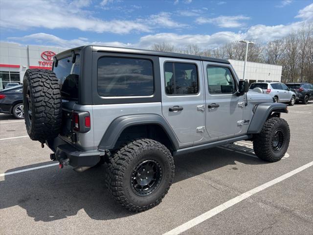 used 2020 Jeep Wrangler Unlimited car, priced at $32,999
