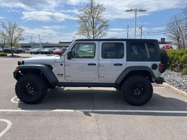 used 2020 Jeep Wrangler Unlimited car, priced at $32,999