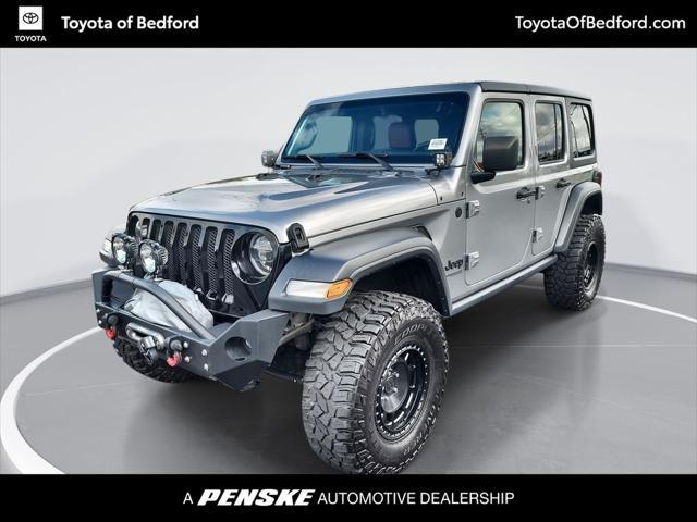 used 2020 Jeep Wrangler Unlimited car, priced at $32,999