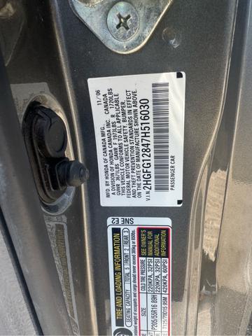 used 2007 Honda Civic car, priced at $6,498
