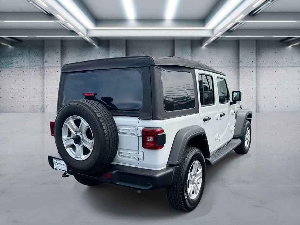 used 2021 Jeep Wrangler Unlimited car, priced at $32,995