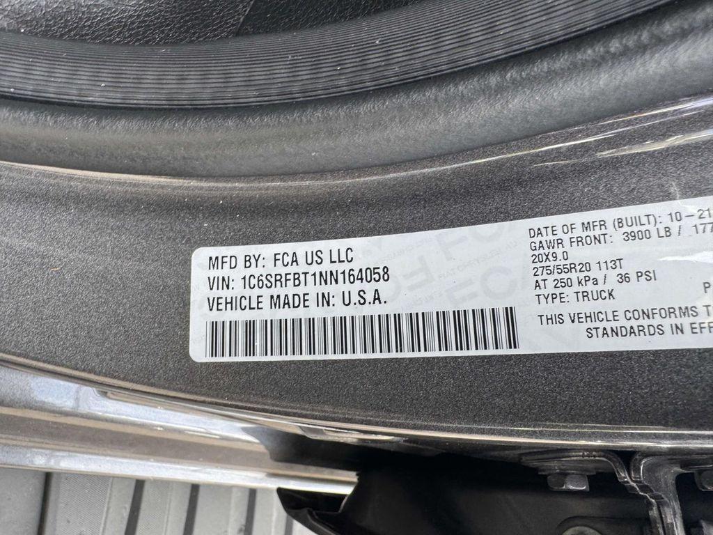 used 2022 Ram 1500 car, priced at $37,995