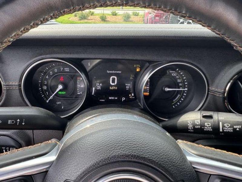used 2022 Jeep Wrangler Unlimited 4xe car, priced at $37,995