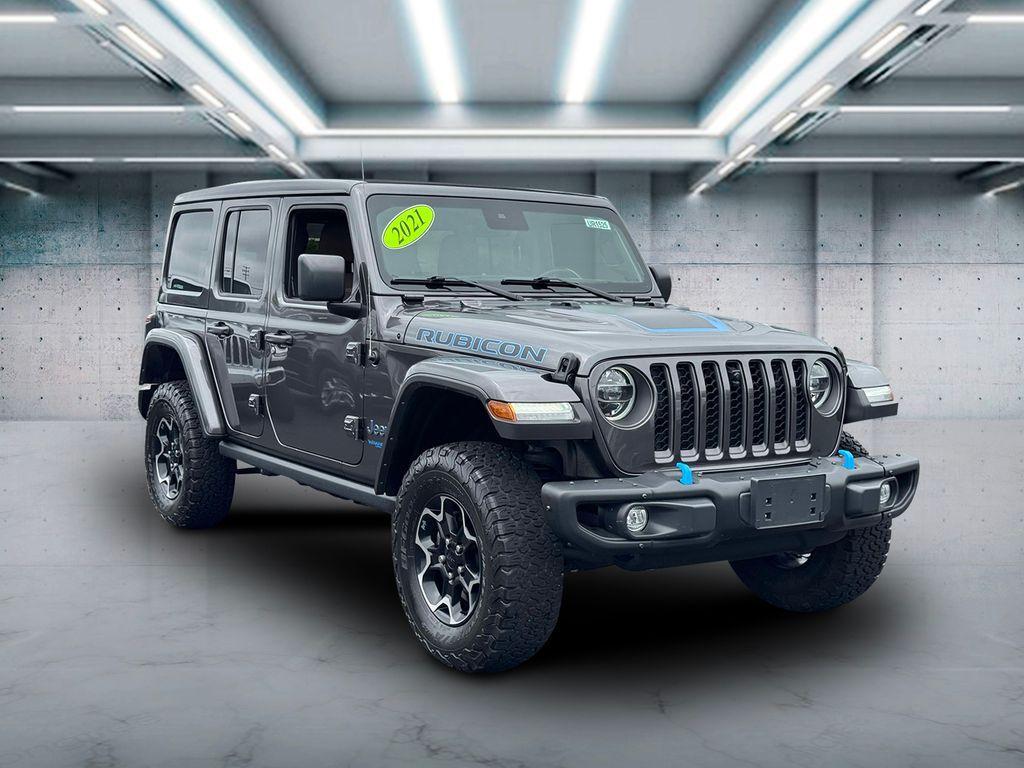 used 2021 Jeep Wrangler Unlimited 4xe car, priced at $37,995