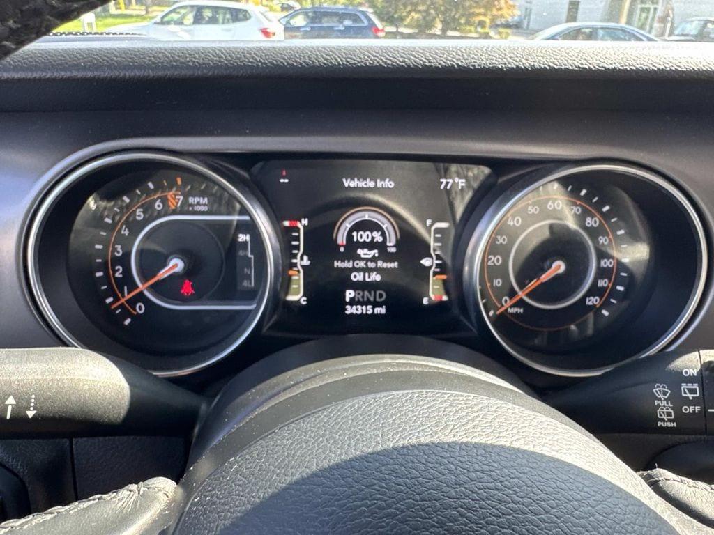 used 2022 Jeep Wrangler Unlimited car, priced at $43,995