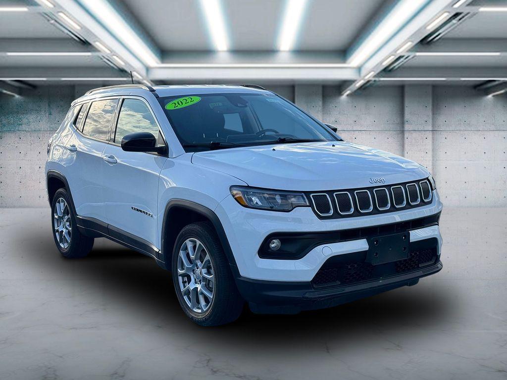 used 2022 Jeep Compass car, priced at $22,495