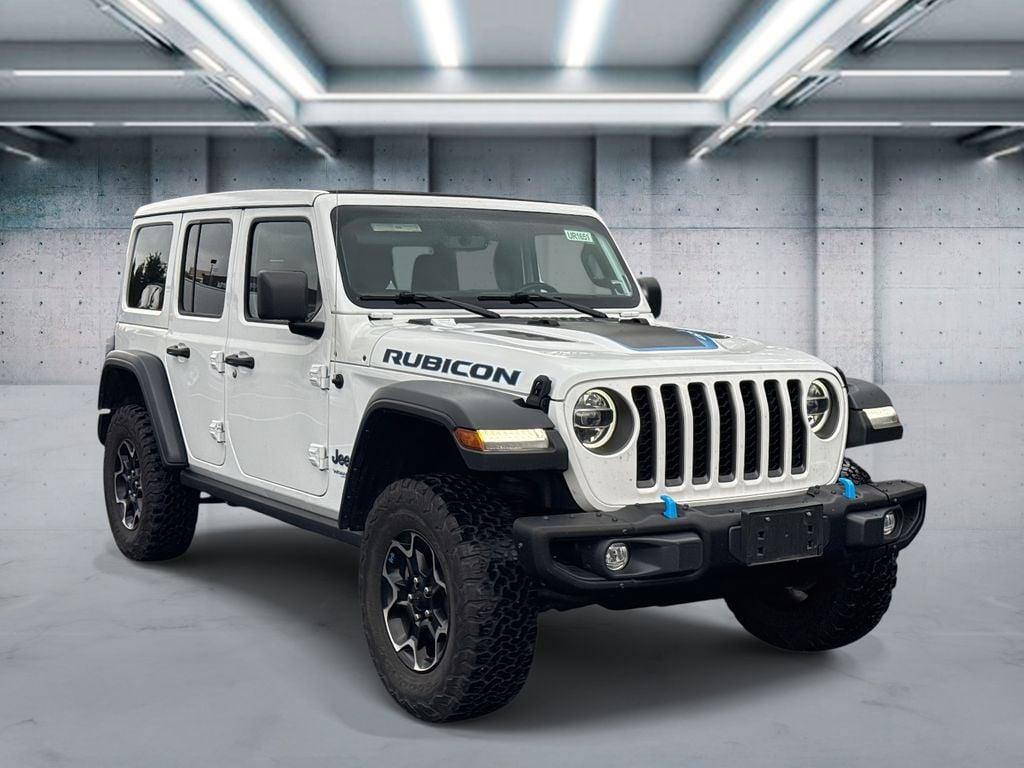 used 2021 Jeep Wrangler Unlimited 4xe car, priced at $38,995