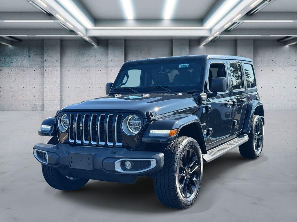 used 2021 Jeep Wrangler Unlimited 4xe car, priced at $32,995
